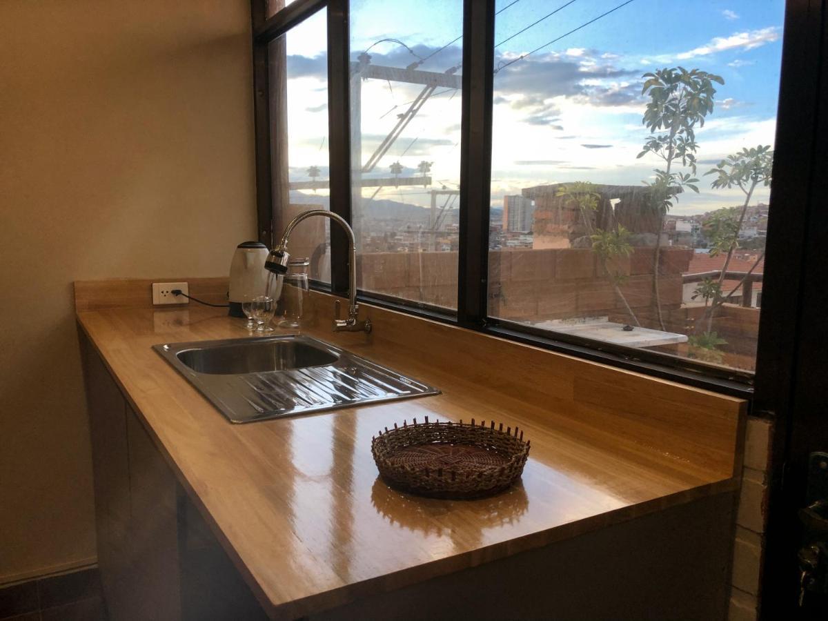 Monoambiente Con Vista Panoramica Apartment Sucre Bagian luar foto